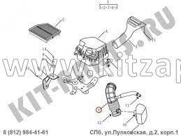 ПАТРУБОК ВОЗДУШНОГО ФИЛЬТРА Livan X6 PRO  1016019089