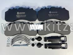 Колодки тормозные дисковые DongFeng GX 29397 F323