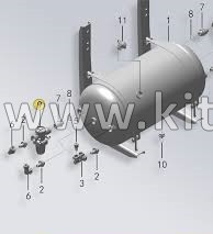 Клапан ограничения давления DongFeng GX 3534010-T38A0