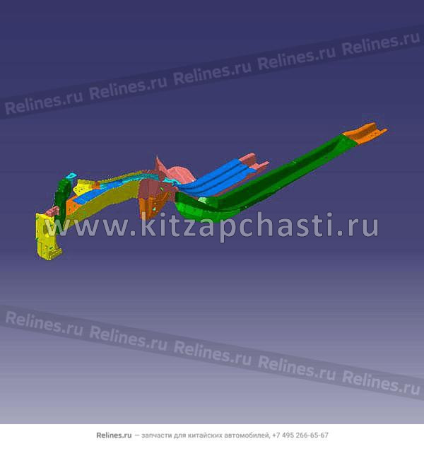 Лонжерон передний правый Chery Tiggo 3X 509001108AADYJ