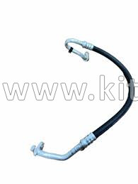 Трубка высокого давления кондиционера (от компрессора к радиатору) DongFeng GX 8108010-C6207